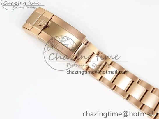 MiroTime 0111 DAYTONA 116505 RG OMF BEST EDITION BLACK RG DIAL ON RG BRACELET A7750 (SLIM MOVEMENT) Trendsetting 1797